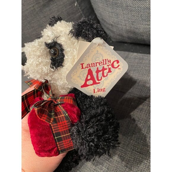 DanDee Collector’s Choice NWT Black White 9 inch Panda Wrapped Gift Plush Bear - Picture 6 of 7